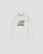 Peacemaker Leaf Double Layer Boxy Tshirt
