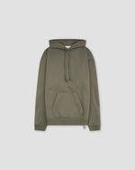 Loose Fit Hoodie Pigeon Print