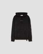 Loose Fit Hoodie Pigeon Print