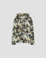Loose Fit Hoodie Camo Print