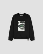 Loose Fit Crewneck Smile Print