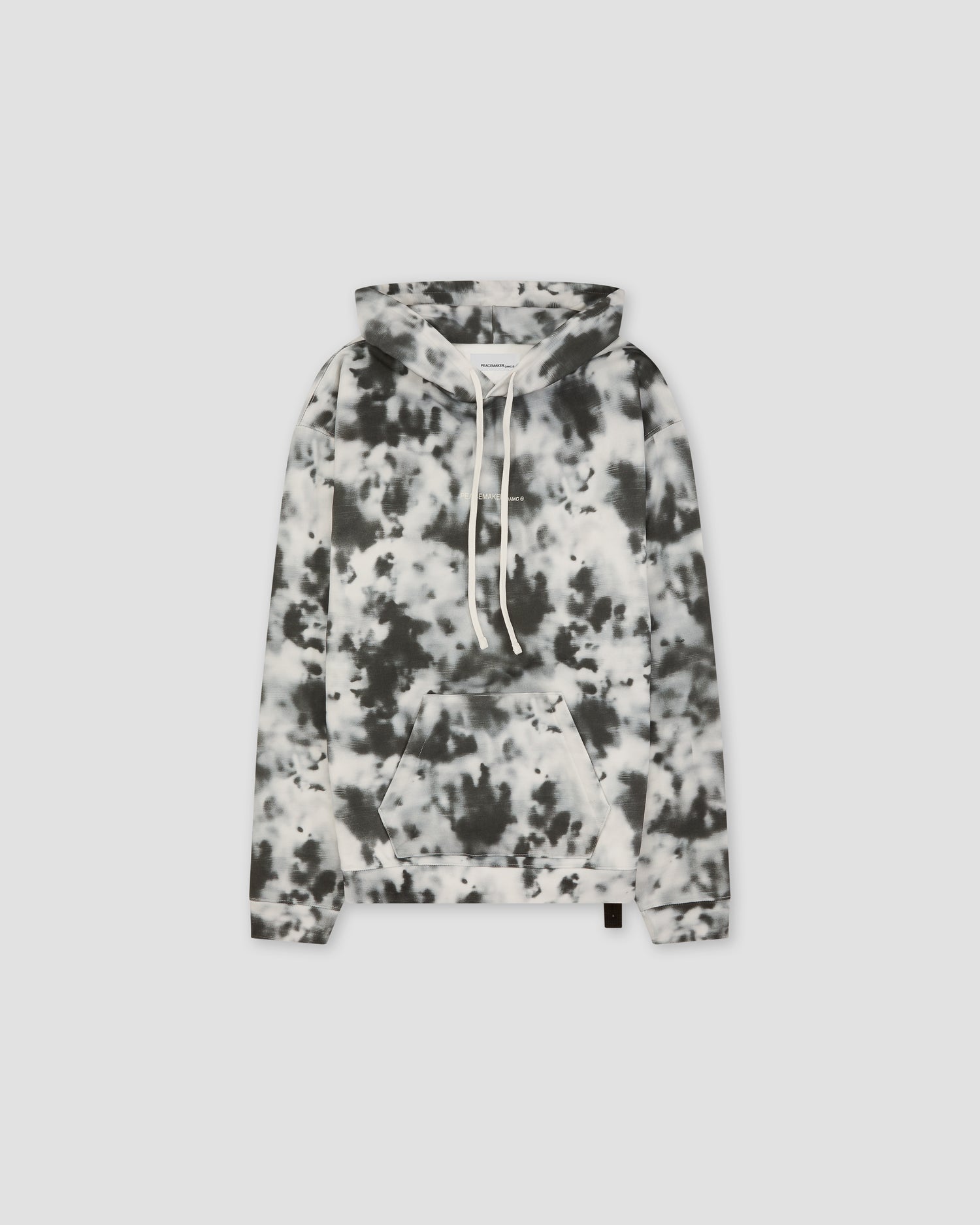 Loose Fit Hoodie Camo Print