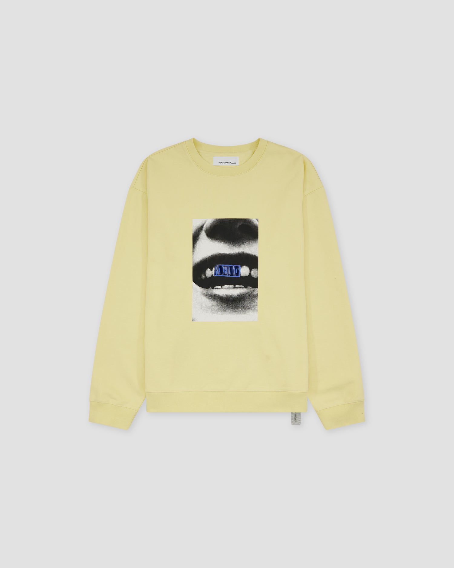 Loose Fit Crewneck Smile Print